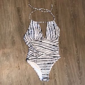 Zebra bathing suit